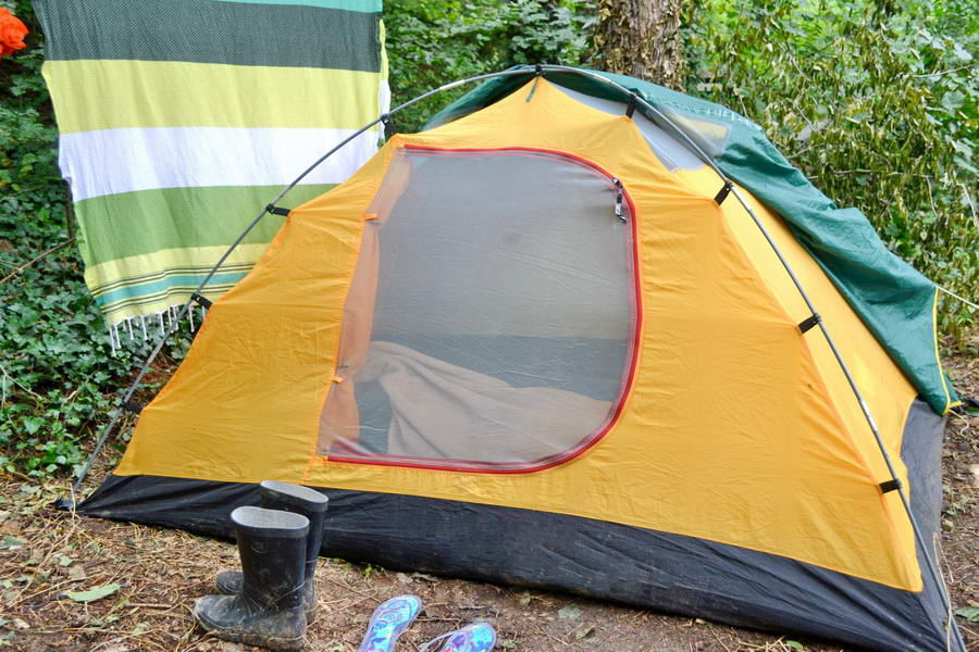 Путешествие с чистой палаткой