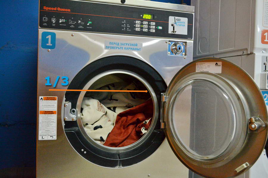 Загрузка стиральной машины чехлом от дивана в Перми